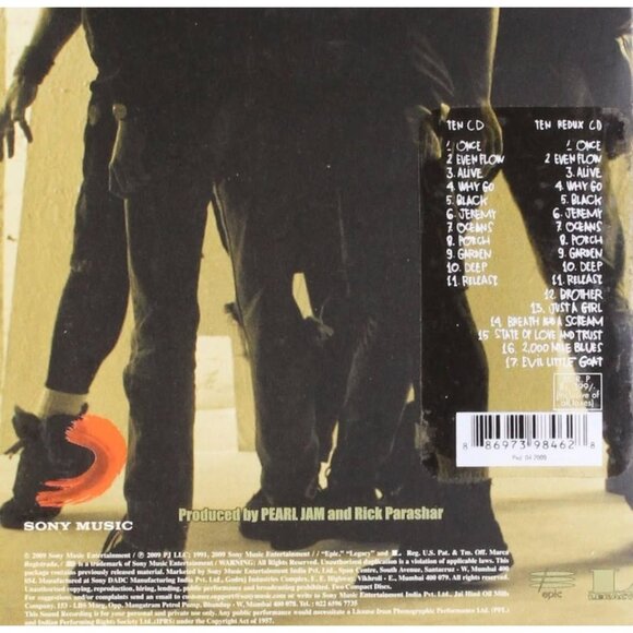 Pearl Jam - Ten (Legacy Edition) CD - Picture 3 of 3